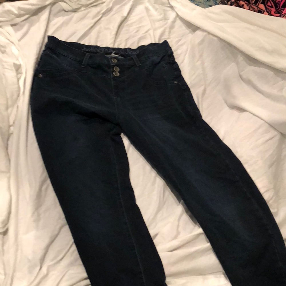 High waisted jeggings